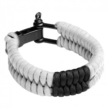 Wristband Hayabusa Jiu Jitsu Paracord - white