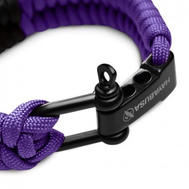 Wristband Hayabusa Jiu Jitsu Paracord - purple