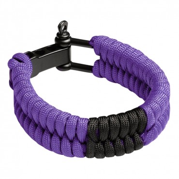 Wristband Hayabusa Jiu Jitsu Paracord - purple