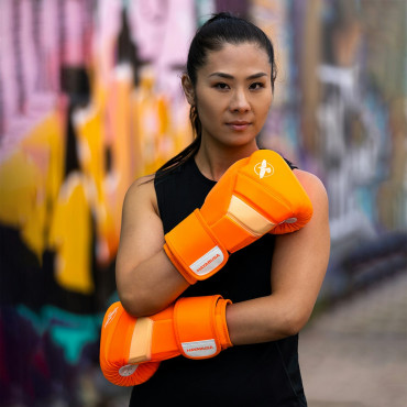 Boxing gloves Hayabusa T3 - neon orange
