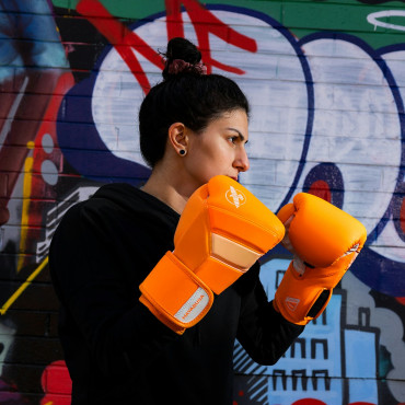 Boxing gloves Hayabusa T3 - neon orange
