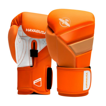 Boxerské rukavice Hayabusa T3 - neon oranžové Boxerské rukavice Hayabusa T3 - neon oranžové