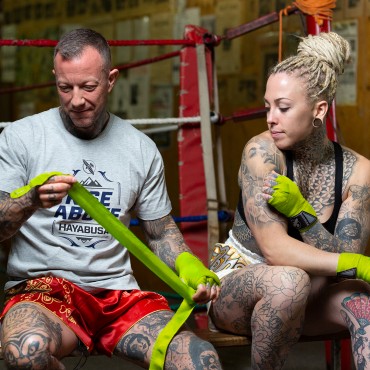 Hand wraps Hayabusa - green