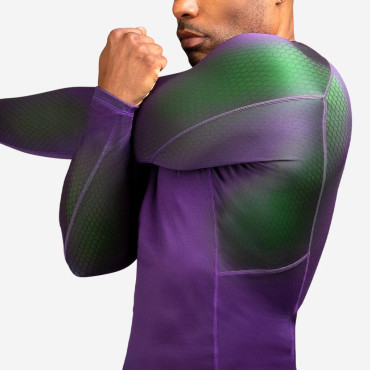 Rashguard Long Sleeve Hayabusa Fusion - purple