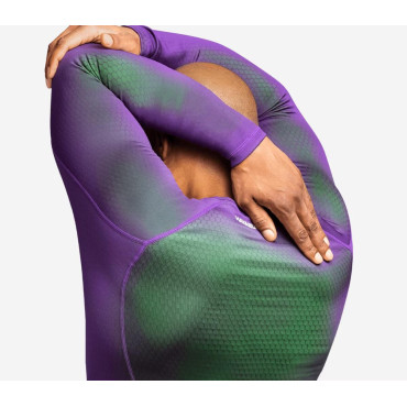 Rashguard Long Sleeve Hayabusa Fusion - purple