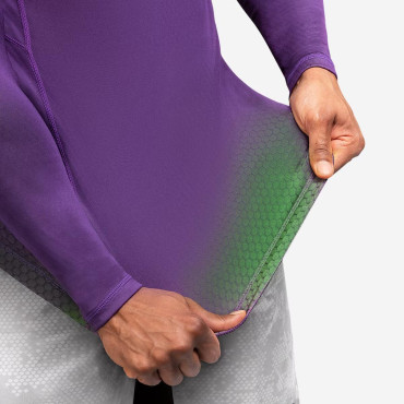 Rashguard Long Sleeve Hayabusa Fusion - purple
