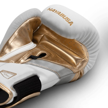 Boxing gloves Hayabusa T3 - white / gold 
