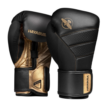 Boxing gloves Hayabusa T3 - black / gold