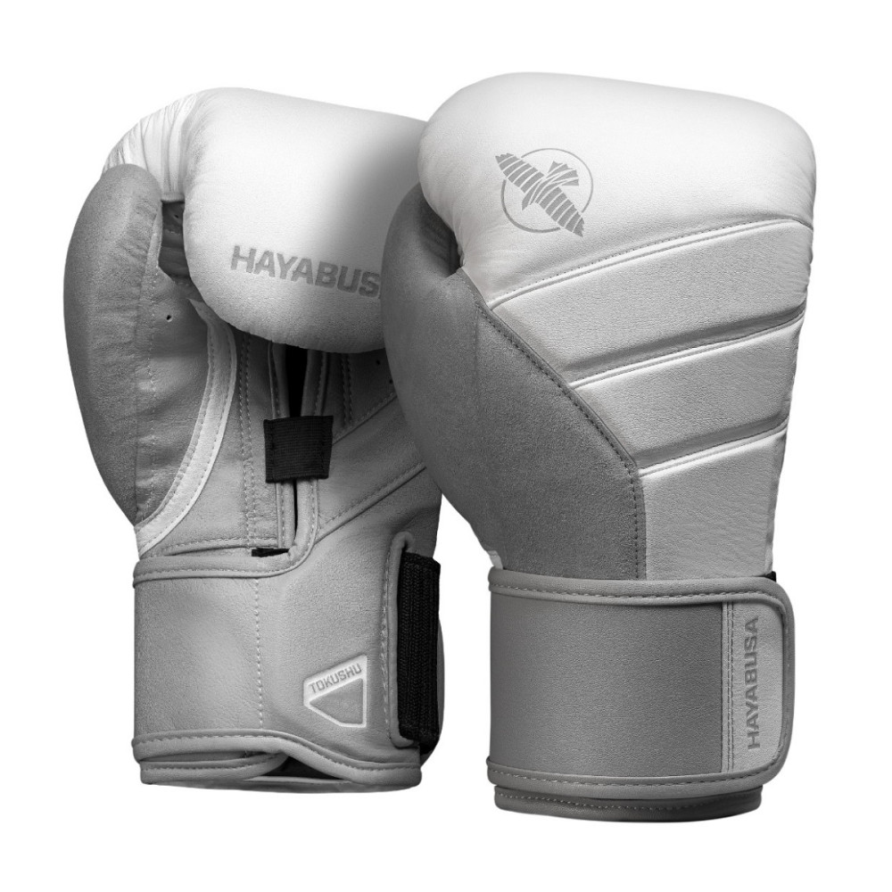Boxerské rukavice Hayabusa T3 - bílá / šedá