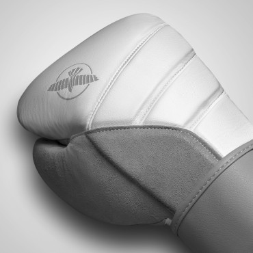 Boxerské rukavice Hayabusa T3 - bílá /  šedá