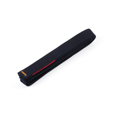 Belt for BJJ kimono MANTO LABEL - black