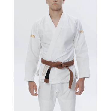Kimono for BJJ MANTO "RISE 2.0" - white