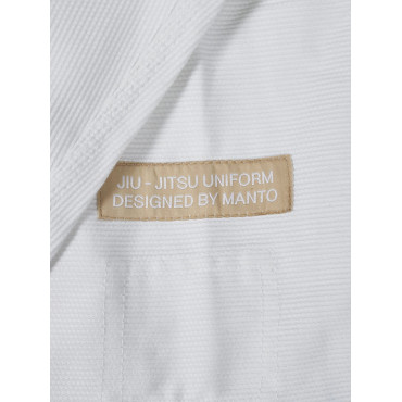 Kimono for BJJ MANTO "RISE 2.0" - white
