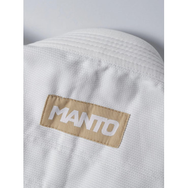 Kimono for BJJ MANTO "RISE 2.0" - white