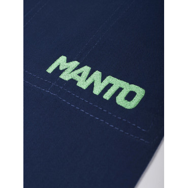 Kimono for BJJ MANTO "RISE 2.0" - blue