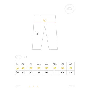 Kimono for BJJ MANTO "RISE 2.0" - white
