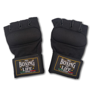 Gelové bandáže No Boxing No Life - černé