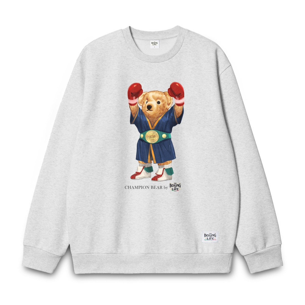 Sweatshirt NBNL Champion bear - light grey Sweatshirt NBNL Champion bear - light grey