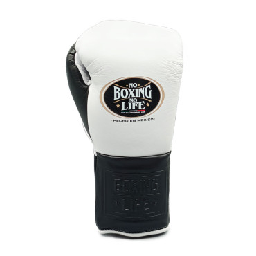 Boxerské rukavice No Boxing No Life - bílé / černé