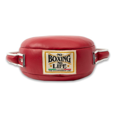 Circular training block No Boxing No Life - red
