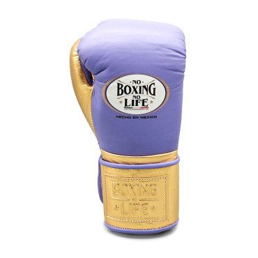 Boxing gloves No Boxing No Life Velcro - purple / gold