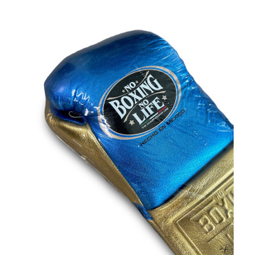 Boxing gloves No Boxing No Life - blue / gold 