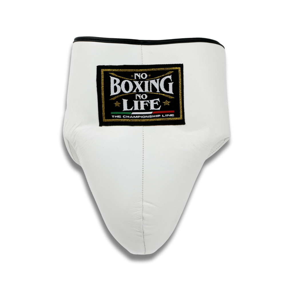 Groin guard No Boxing No Life - white