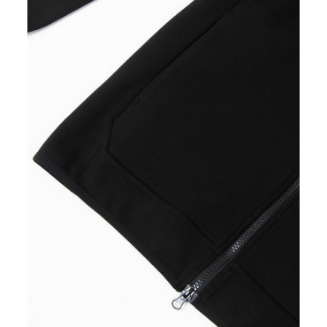 Training hoodie NBNL Shadow with zip - black