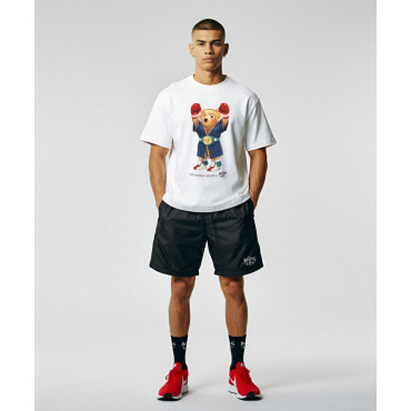 T-shirt NBNL Champion Bear – white
