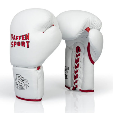 Boxerské rukavice Paffen Sport «PRO HEAVY HITTER» - bílé