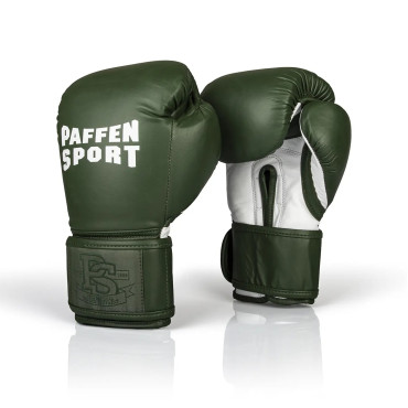 Boxing gloves Paffen Sport PRO KLETT - olive / white