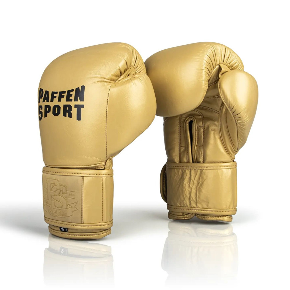 Boxerské rukavice Paffen Sport PRO KLETT X - zlaté Boxerské rukavice Paffen Sport PRO KLETT X - zlaté