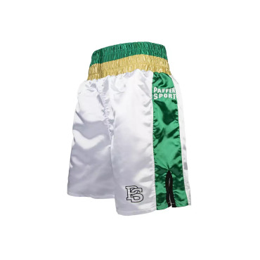 Boxing shorts Paffen Sport PRO MEXICAN - white / green