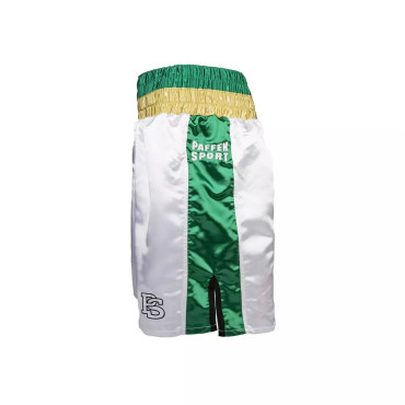 Boxing shorts Paffen Sport PRO MEXICAN - white / green