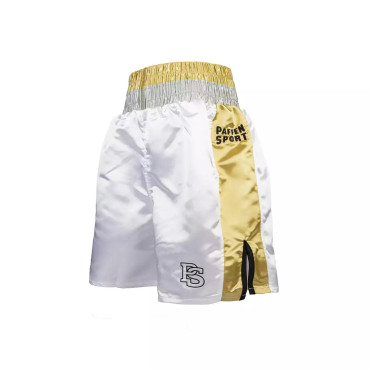 Boxing shorts Paffen Sport PRO MEXICAN - white / gold