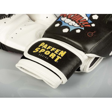 Children's boxing gloves Paffen Sport COMIC - black