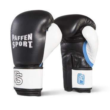 Boxerské rukavice Paffen Sport «GEL» - černé / bílé