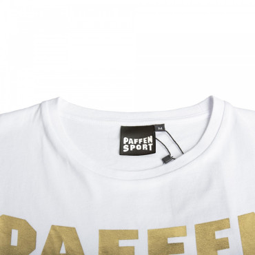 T-shirt Paffen Sport GLORY - white / gold