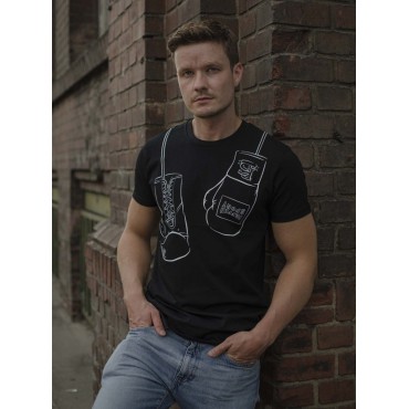 T-shirt Paffen Sport NEVER QUIT - black 