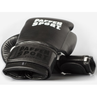 Boxerské rukavice Paffen Sport PRO KLETT - černé / bílé