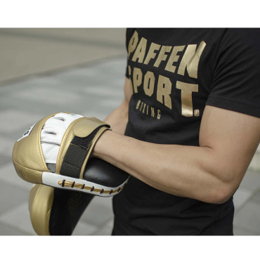 Boxing mitts Paffen Sport PRO - gold / black