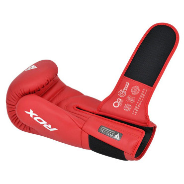 Boxing gloves RDX IBA - red