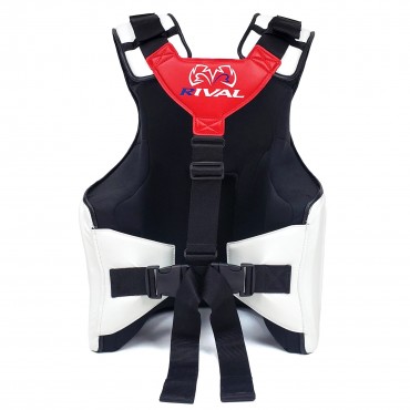 Body protector Rival RBP - white-red 
