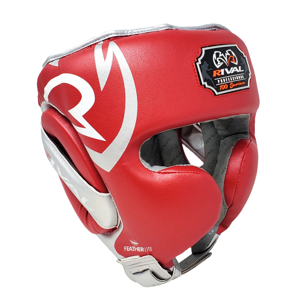 Headgear Rival Professional - red / silver Headgear Rival Professional - red / silver