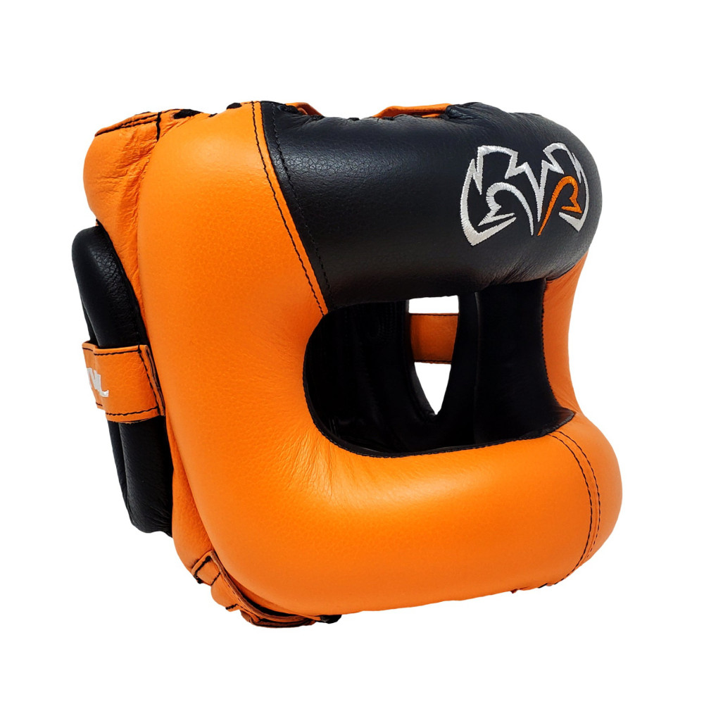 Headgear with nose guard Rival - orange