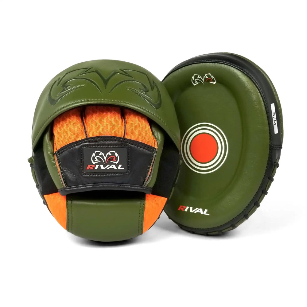 Boxerské lapy Rival Impulse - zelené khaki