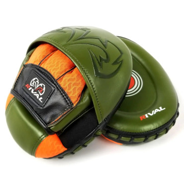 Boxerské lapy Rival Impulse - zelené khaki