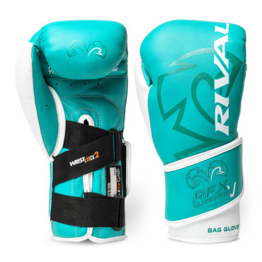 Bag gloves Rival RFX-HDE-F - teal / white