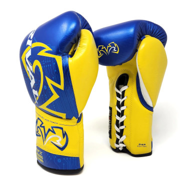 Boxing gloves Rival GUERRERO - P4P - blue / yellow
