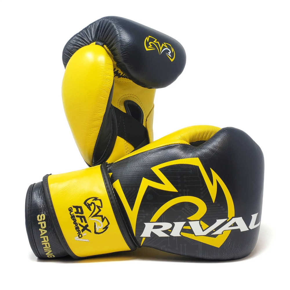 Boxing gloves Rival GUERRERO V - P4P - black / yellow